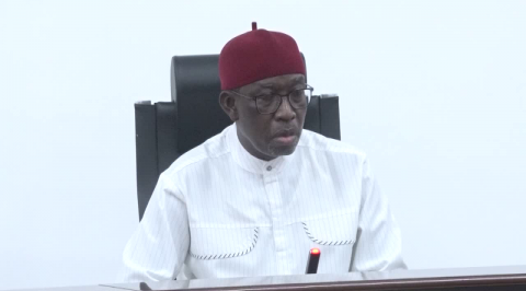 Okowa Frowns at Non-Remittance of Derivation Fund