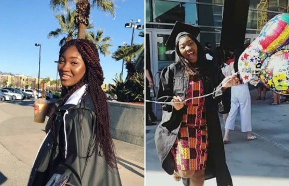 Omotola’s second daughter graduates from high school