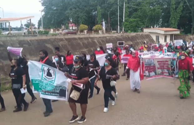 Ondo Women Stage Walk against Rape