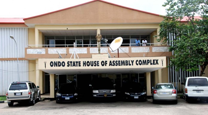 Ondo Assembly passes 2017 appropriation bill