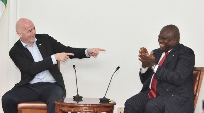 Ambode receives FIFA president