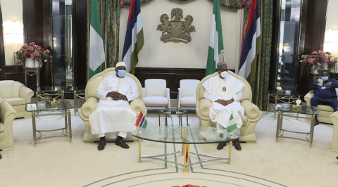 President Buhari Promises Continuous Support for Gambia