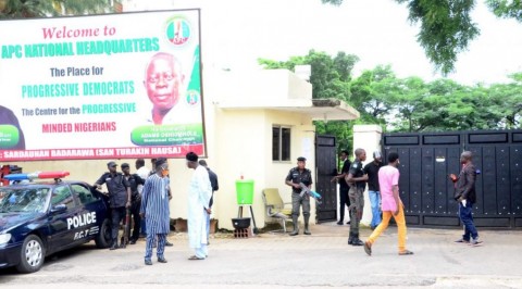 Police Seal Off APC Headquarters