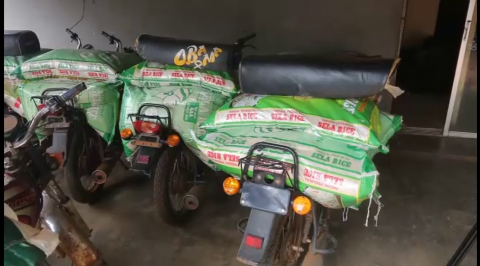 Ogun Area 1 Customs Intercepts 58 Trailer Load of Rice