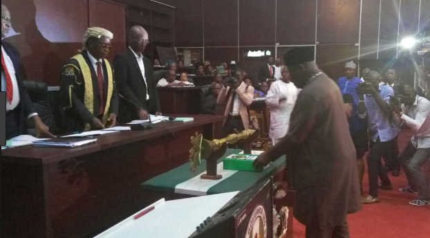 Okorocha present N190bn as Imo 2018 budget