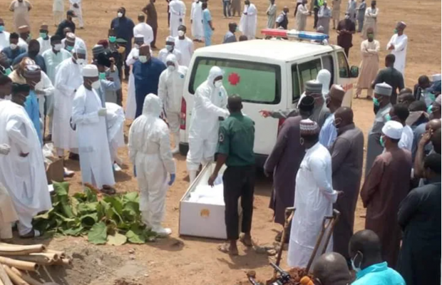 Buhari former Chief of Staff, Abba Kyari laid to rest