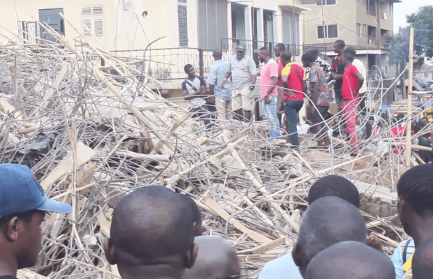 Anambra building collapse: 4 feared dead