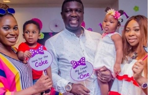 Seyi Law marks daughter's birthday (photos)