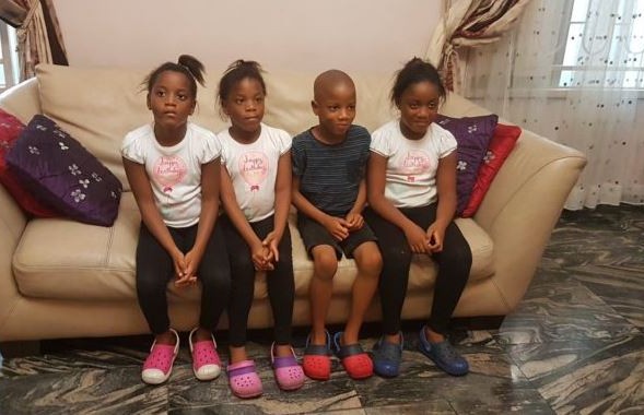 Nigerian quadruplets clock 7