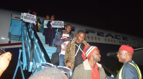 188 Nigerians arrive Nigeria from South Africa