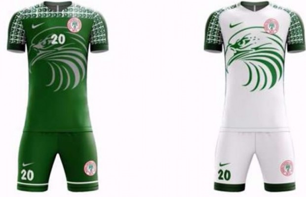 Super Eagles New Jersey for USA Unveiling February 5