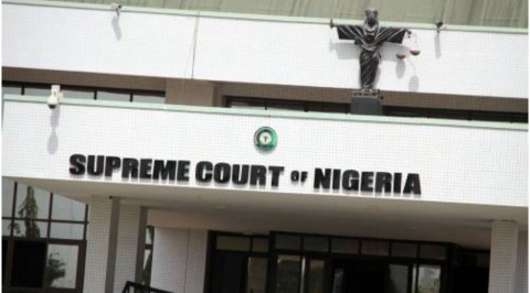 ELECTORAL ACT: Supreme Court Reserves Judgment in Buhari's Suit on Section 84 (12)