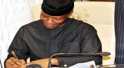 Osinbajo receives report on SRIP