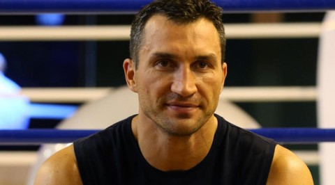 Klitschko hitting weights for Joshua bout