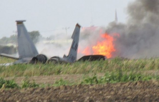 U.S. Air Force's F-16 jet crashes