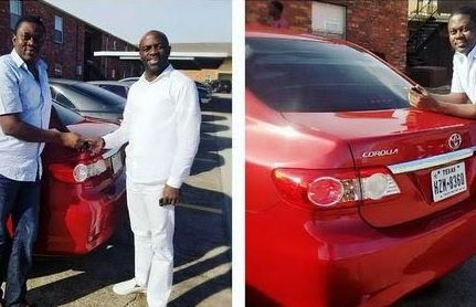 Muyiwa Ademola receives car gift