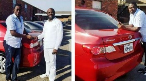 Muyiwa Ademola receives car gift