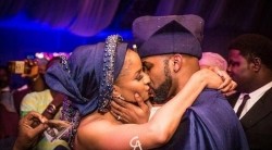 Fans react to Banky W's post revealing Adesua's nude