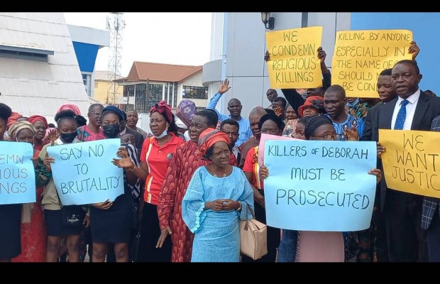 ALLEGED BLASPHEMY: Christians Stage Peaceful Protest in Ibadan.