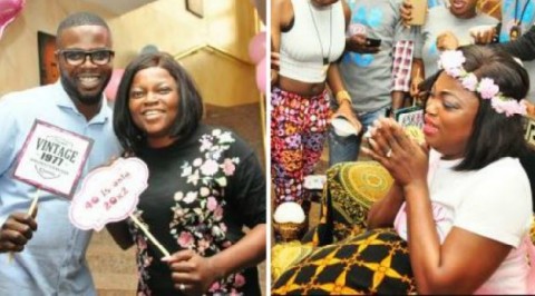 Funke Akindele gets surprise birthday party (photos)