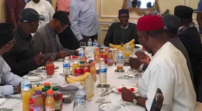 Read what Buhari discussed with APC governors