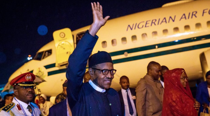 President Buhari returns to Abuja