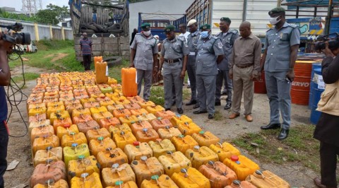 Customs intercept 60 drums, 388 kegs of PMS, others in Oyo