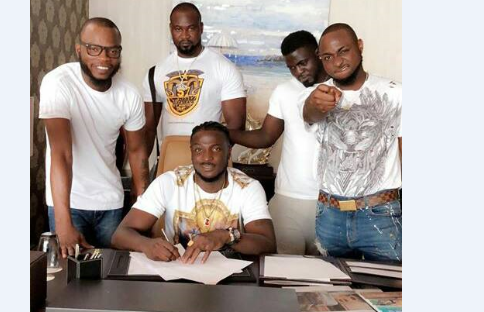 Davido signs new act to DMW