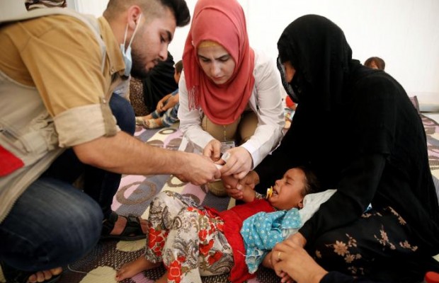 Food poisoning hits hundreds in Iraqi camp