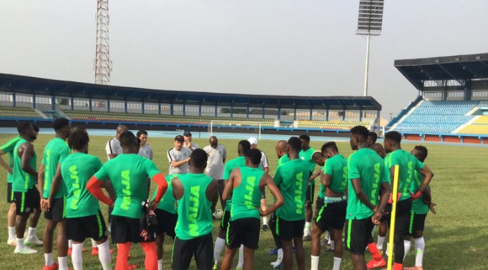 Super Eagles Players Stage Protest Over Unpaid Wages