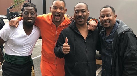 Will Smith, Eddie Murphy filming inside Tyler Perry’s Studio