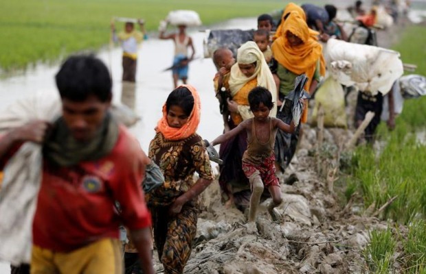 Over 90,000 people have escaped Myanmar violence