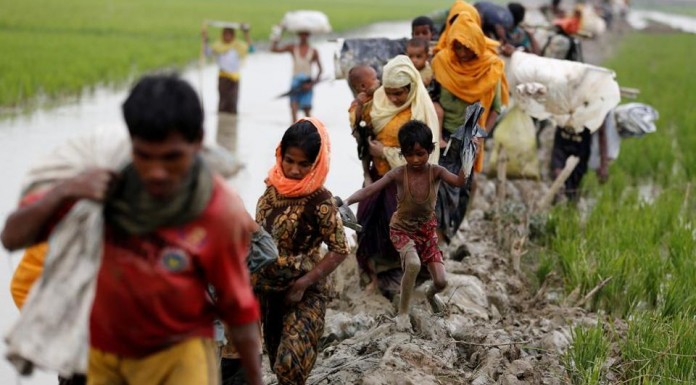 Over 90,000 people have escaped Myanmar violence
