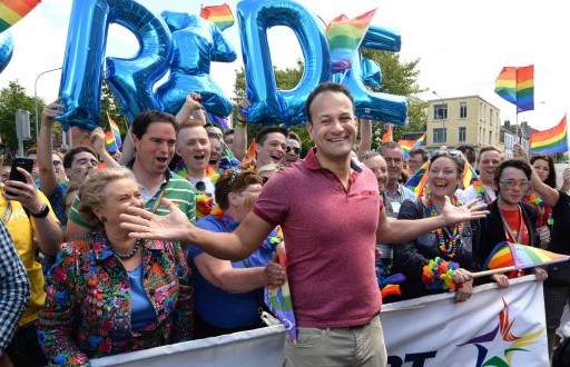 Irish prime minister cause controversies as he attends gay pride event