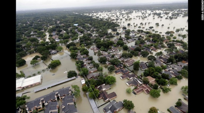 Harvey hits gulf of Mexico, storm may rise