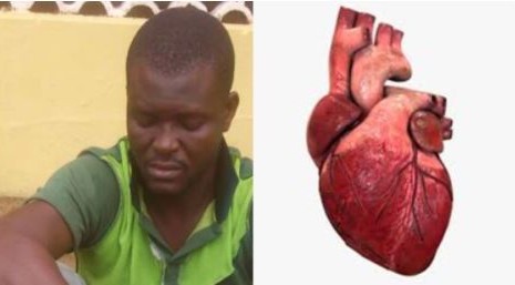 Man buys 3 human hearts to prepare charms