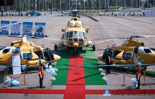 Nigerian Air Force induced three additional Fighter Helicopter.