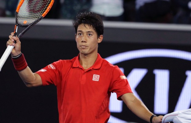 Tennis:Nishikori replaces Nadal in top 5