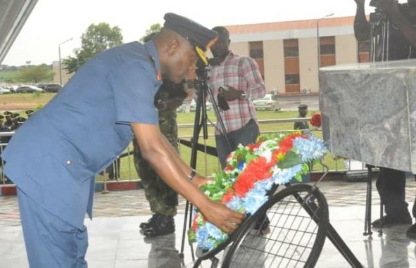 Armed forces, Jaji remembers fallen officers