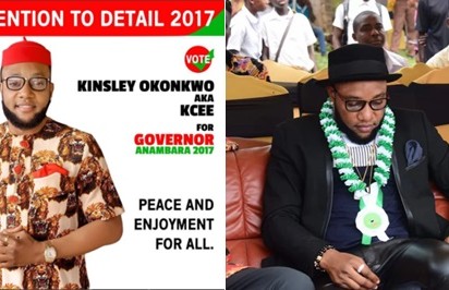 Kcee to run for governorship election