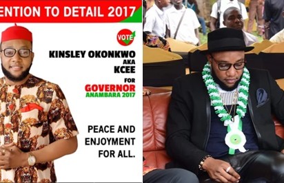 Kcee re-assures his bid in the gubernatorial election