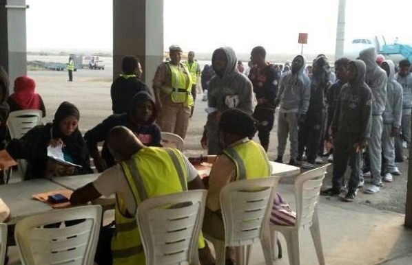 132 other Nigerian migrants return from Libya
