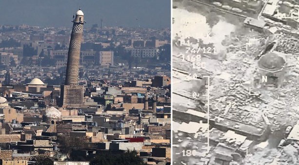 US, Iraq- ISIS blew Mosul historic mosque