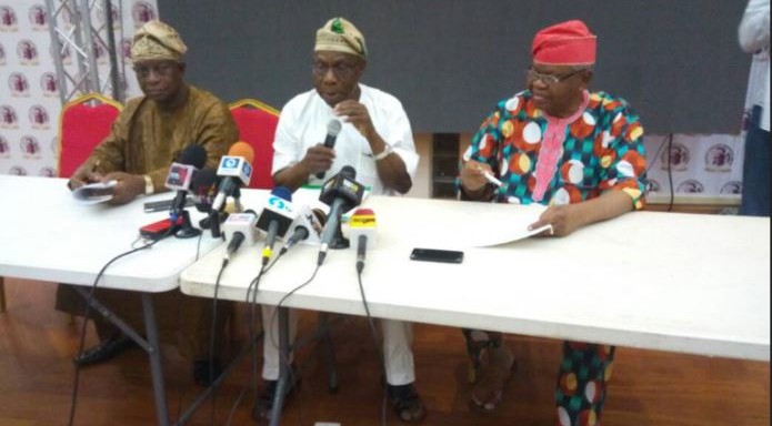 Obasanjo's coalition regrouped as African Democratic Congress