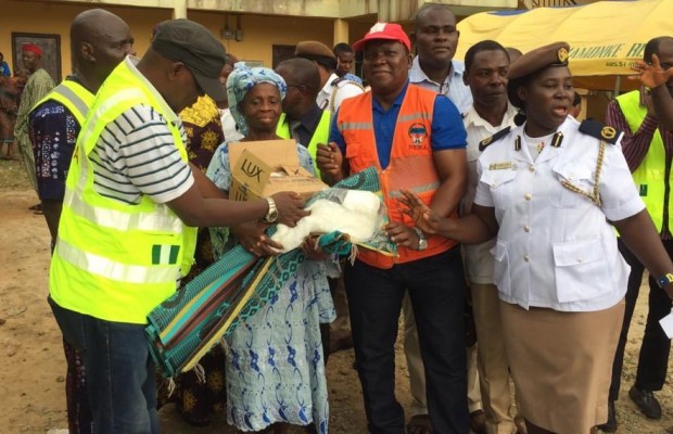 Ogun Community gets Relief Materials Following Rain Storm Disaster