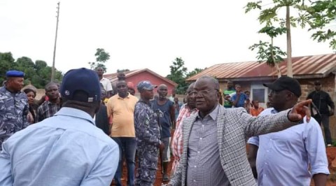 BENUE PROJECT INSPECTION: Gov Ortom Promises More Road Rehabilitation if Resources Permit, Commend Contractor