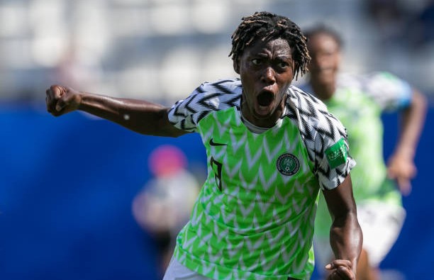 Danjuma hands captain’s band to Oshoala