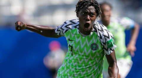 Danjuma hands captain’s band to Oshoala