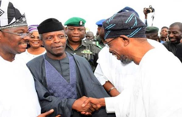 Osinbajo, others visit Osun governor