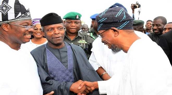 Osinbajo, others visit Osun governor